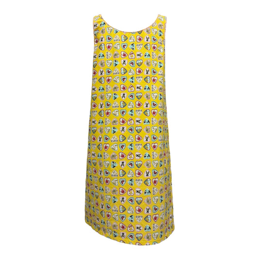 CHANEL Spring 2006 Valentine Heart Print Tank Dress