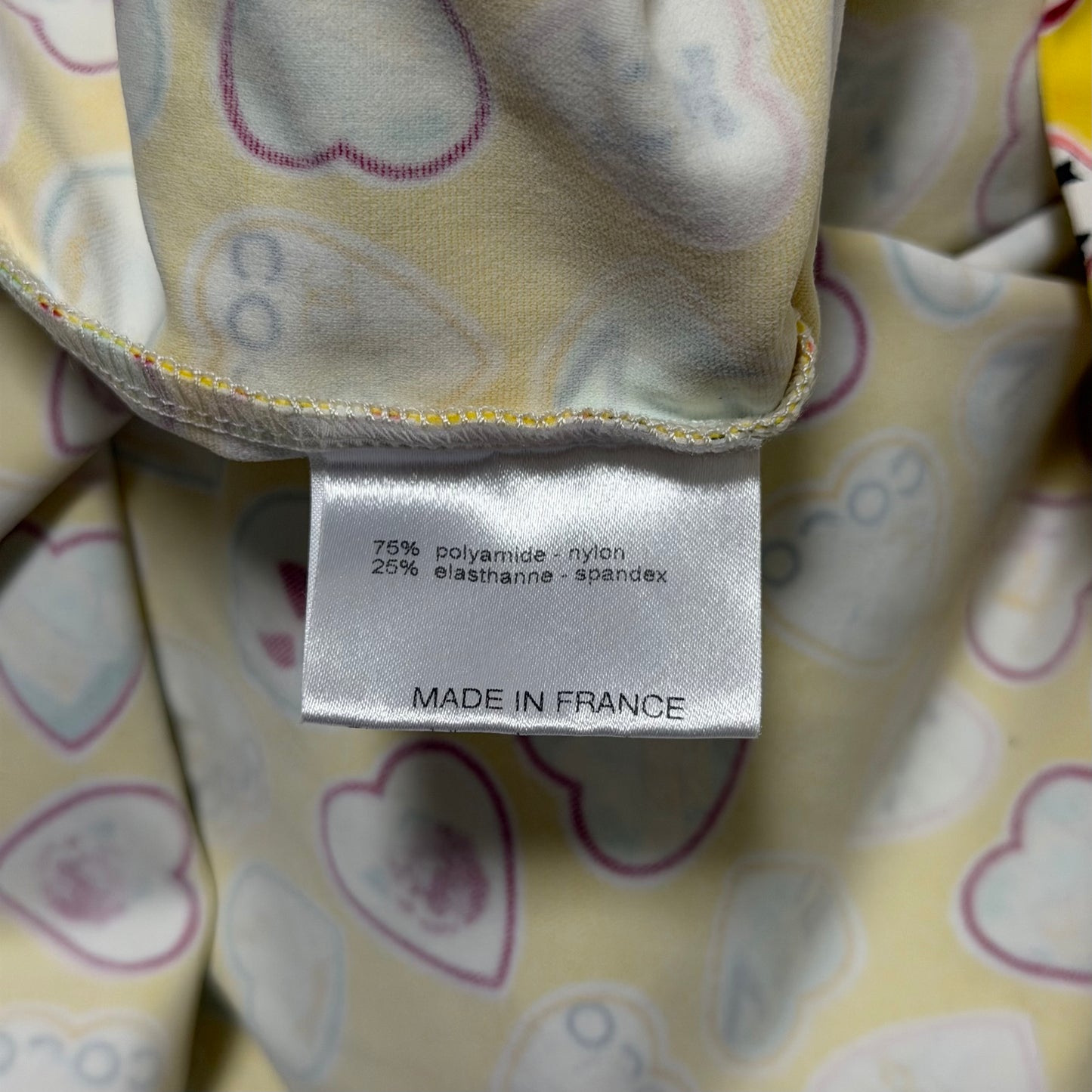 CHANEL Spring 2006 Valentine Heart Print Tank Dress