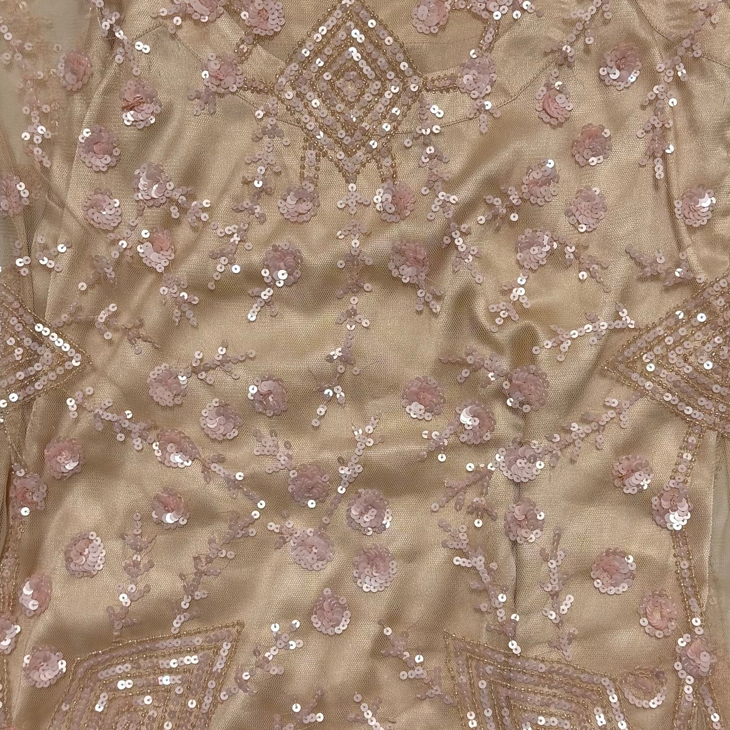 JOHN GALLIANO Spring Summer 2008 Lace & Sequin Embroidered Flapper Dress