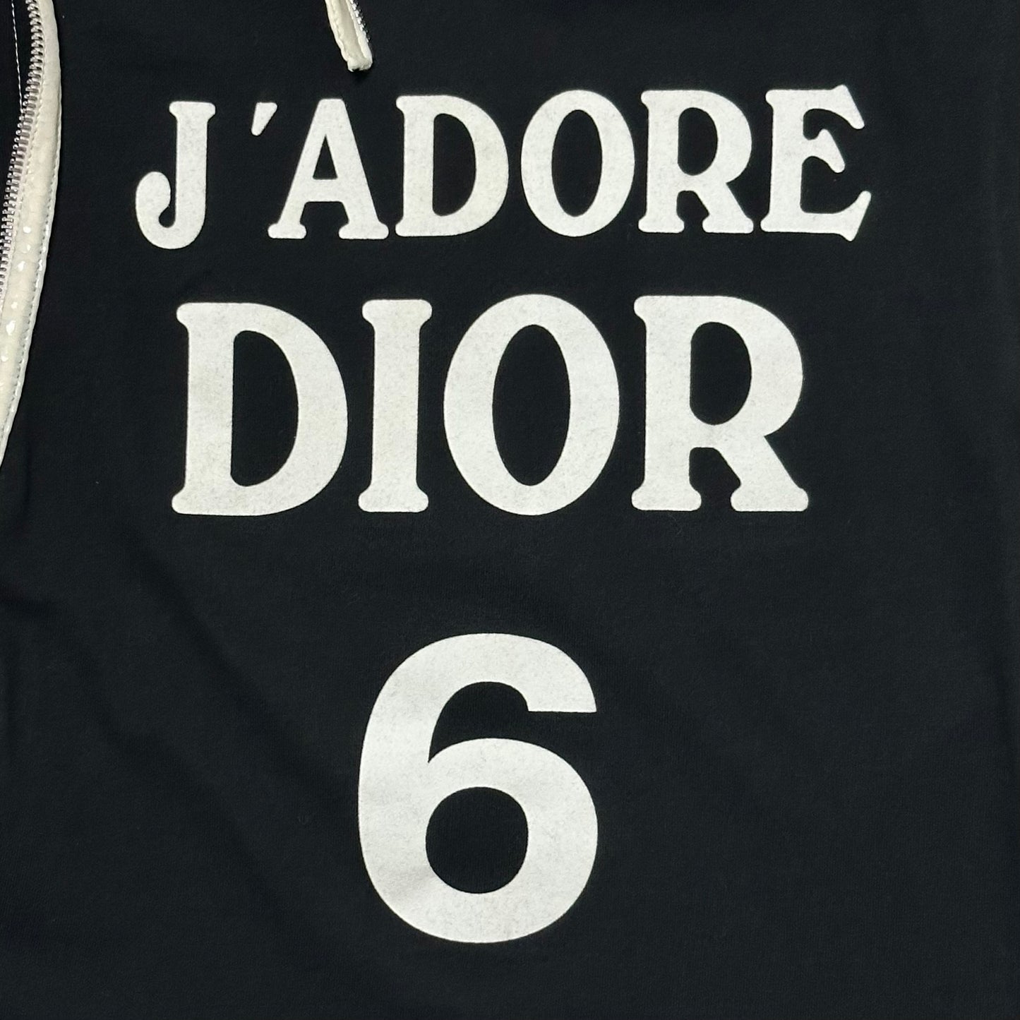 CHRISTIAN DIOR Spring Summer 2001 "J'ADORE DIOR 6" Zipper Tank Top