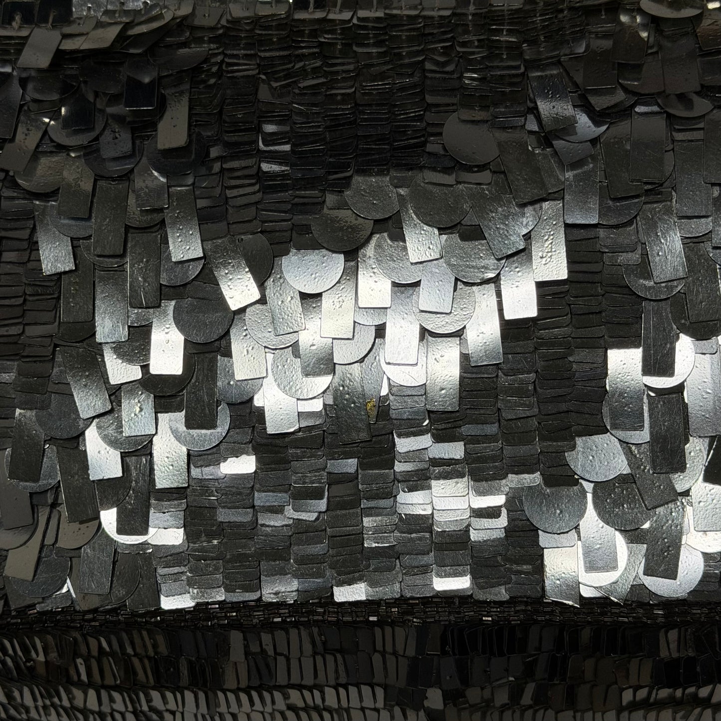 FENDI Vintage Metallic Sequin Baguette Bag