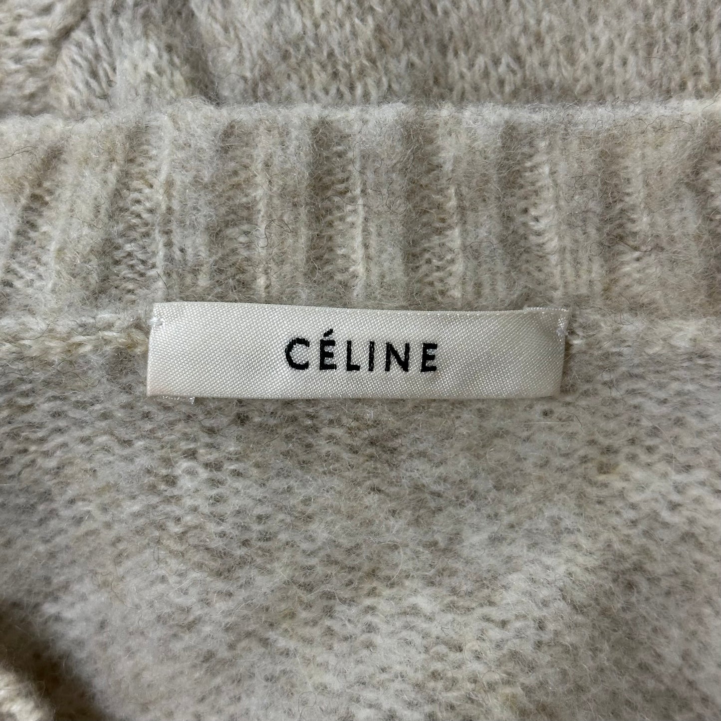 CELINE Pre Fall 2018 Two-in-one Knit Sweater