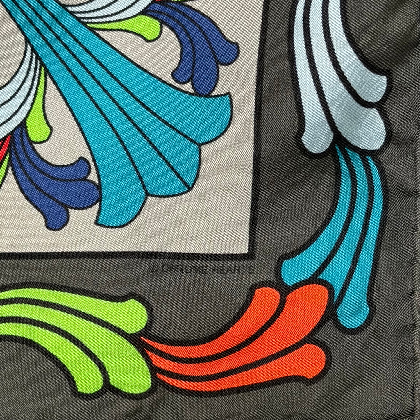 CHROME HEARTS Ceiling Silk Scarf