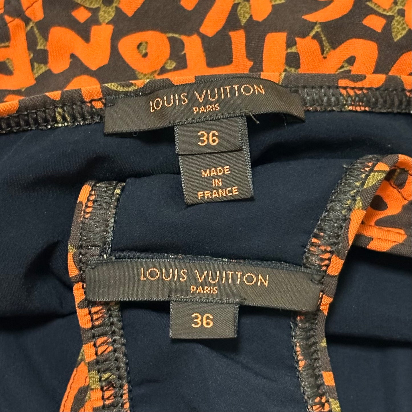 LOUIS VUITTON × STEPHEN SPROUSE Spring Summer 2009 Graffiti Print Bikini