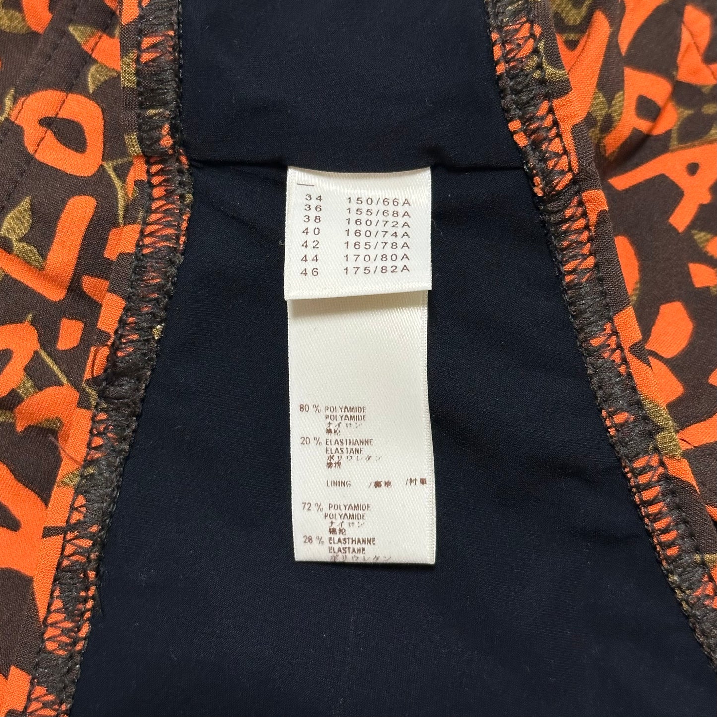 LOUIS VUITTON × STEPHEN SPROUSE Spring Summer 2009 Graffiti Print Bikini