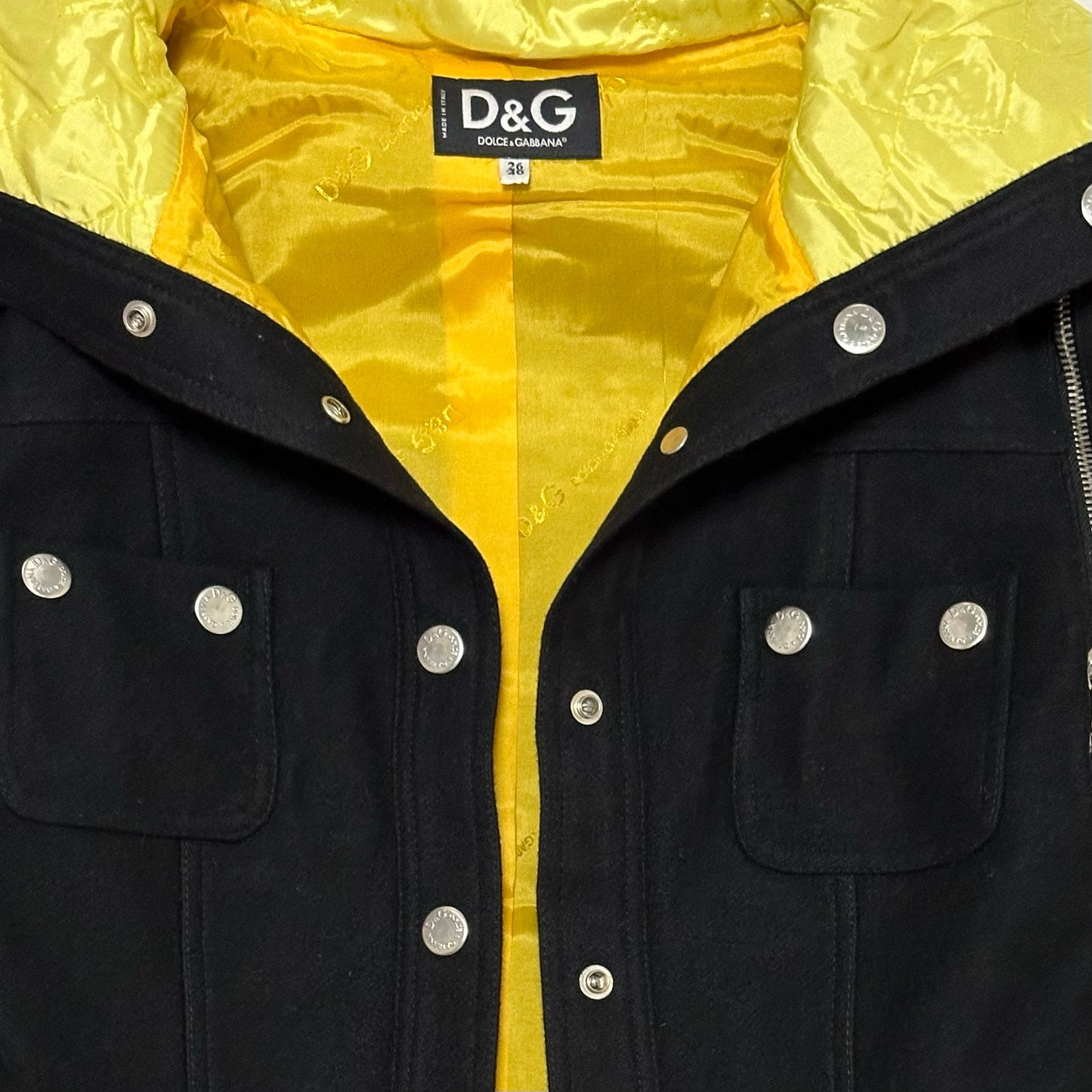 D&G Snap Button Detail Coat