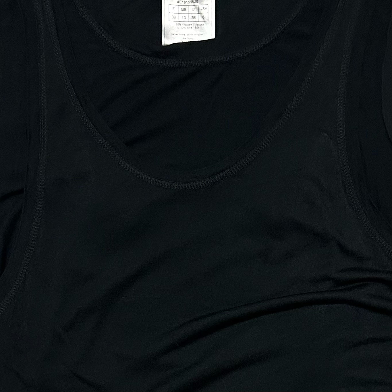 CHRISTIAN DIOR Spring Summer 2004 Raw-Edge Layered Tank Top