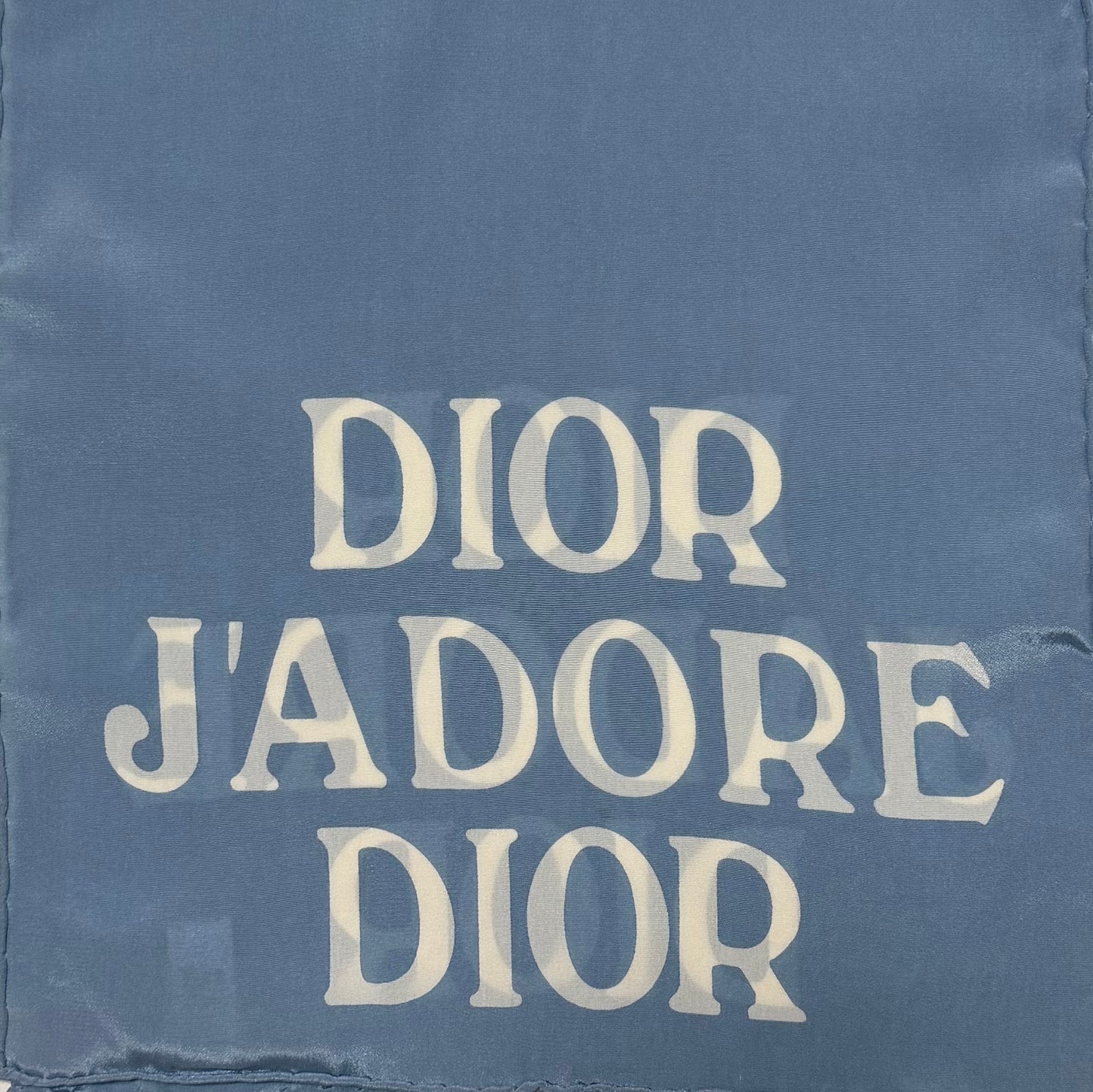 CHRISTIAN DIOR “DIOR J’ADORE DIOR” Silk Scarf