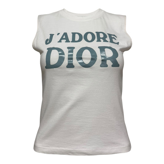 CHRISTIAN DIOR Spring 2003 "J'ADORE DIOR" Tank Top