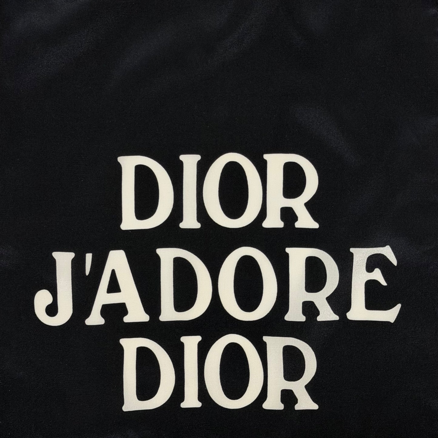 CHRISTIAN DIOR “DIOR J’ADORE DIOR” Silk Scarf