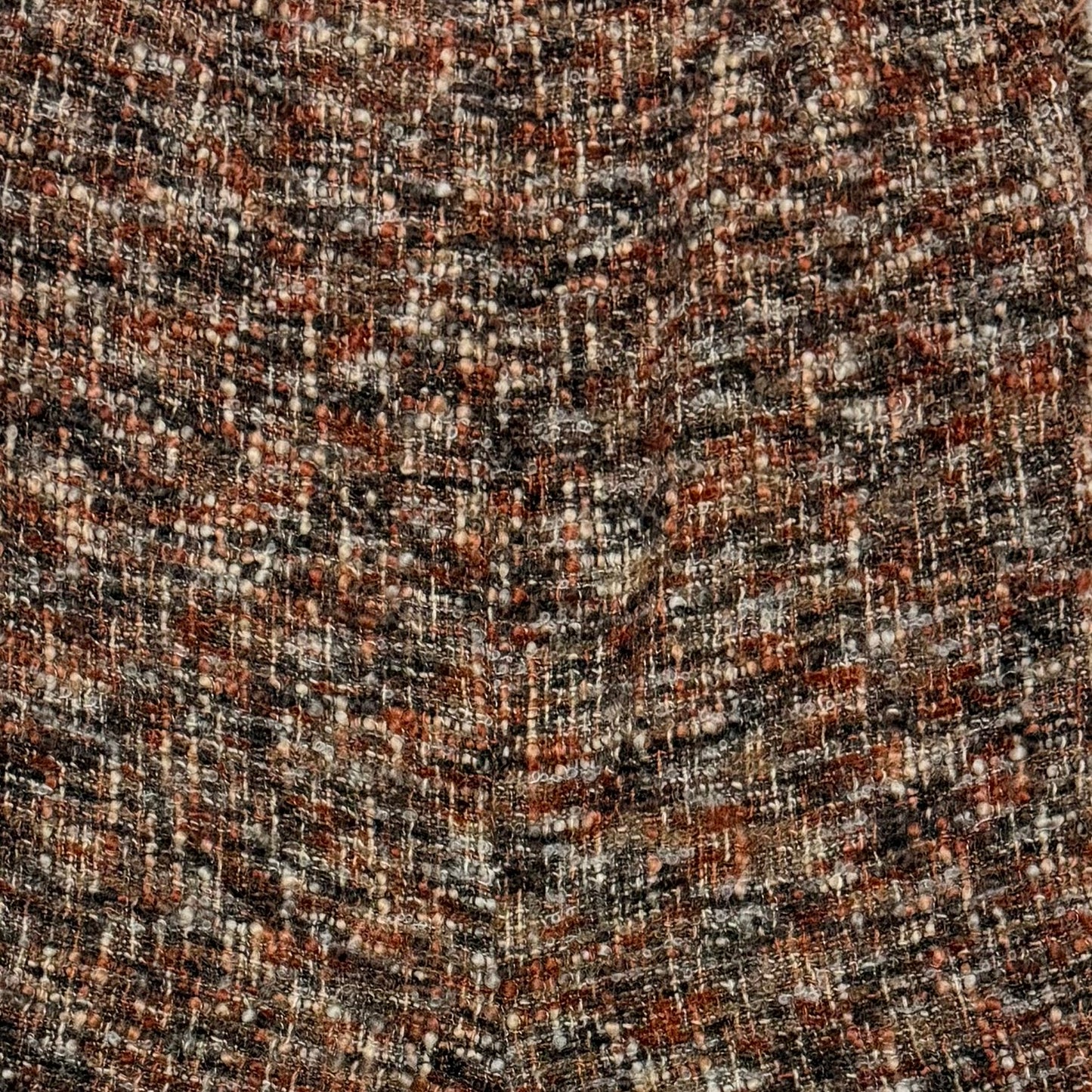 JUNYA WATANABE Tweed Maxi Skirt with Frayed Hem