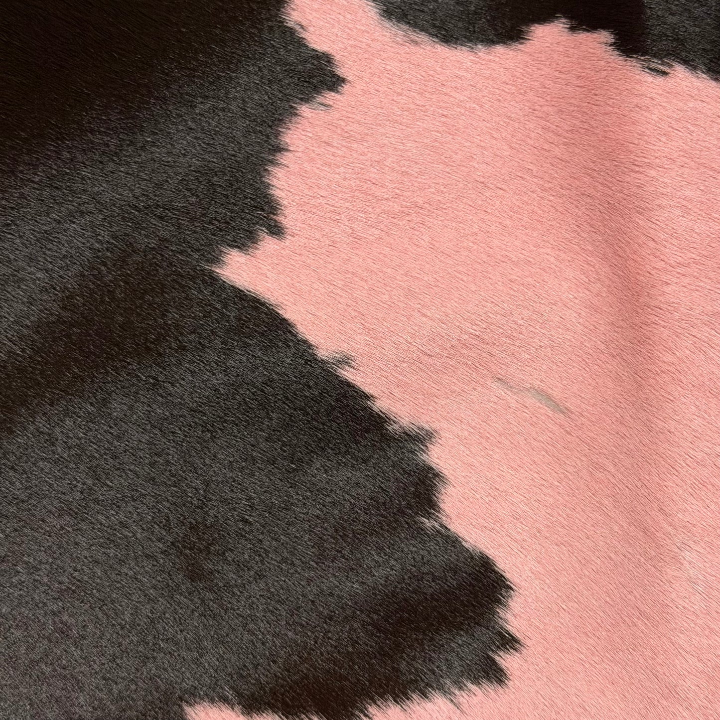 FENDI Fall Winter 1999 Haircalf Leather Midi Skirt