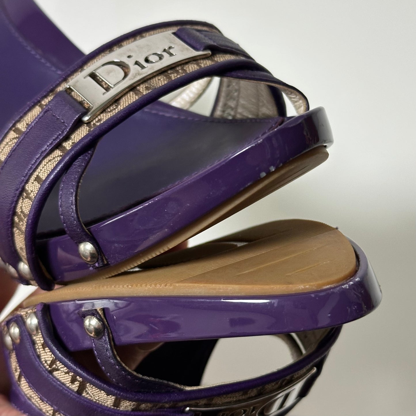 CHRISTIAN DIOR Spring Summer 2005 Diorissimo Street Chic Trotter Sandals