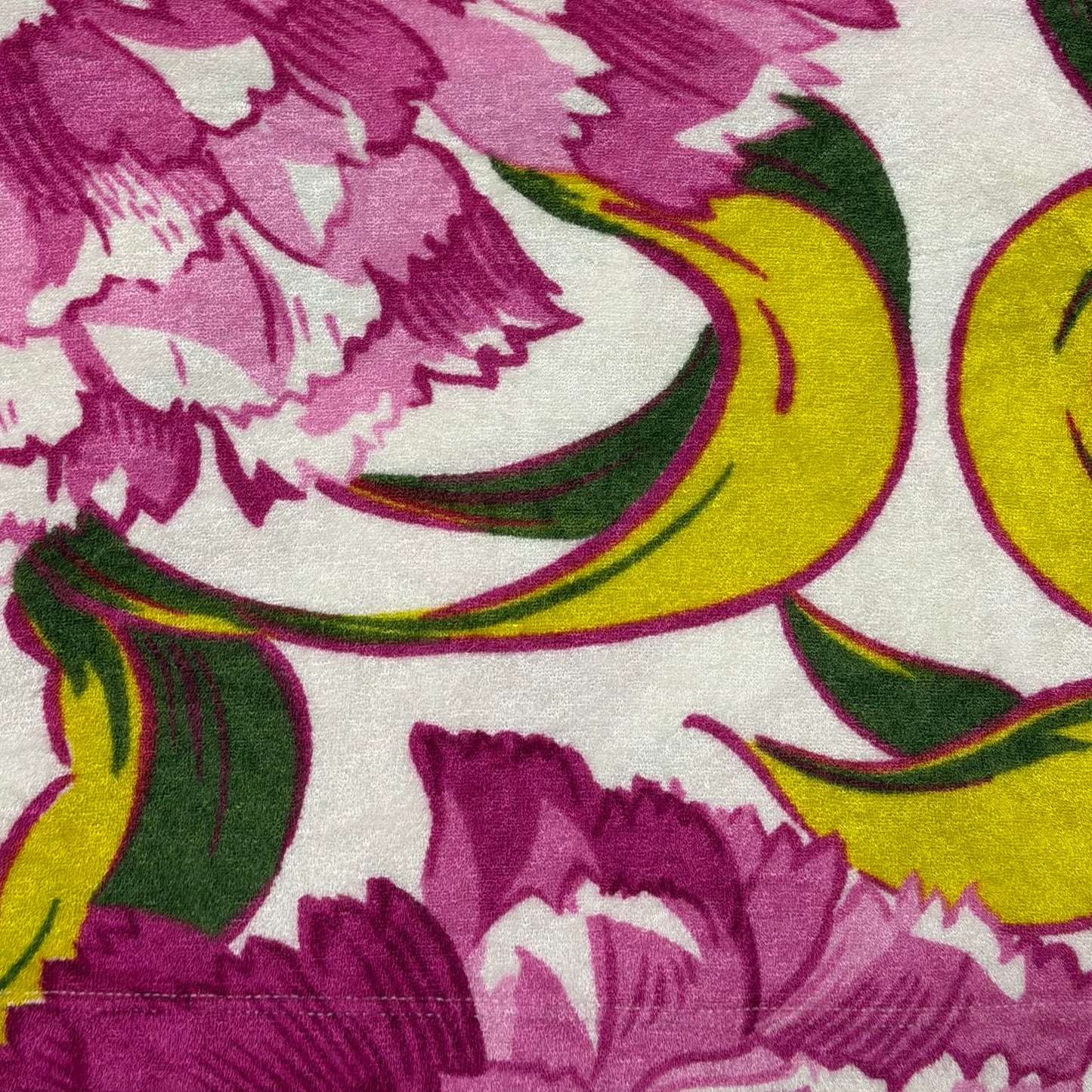D&G Fall Winter 2000 Floral Print Pile Halter Neck Top