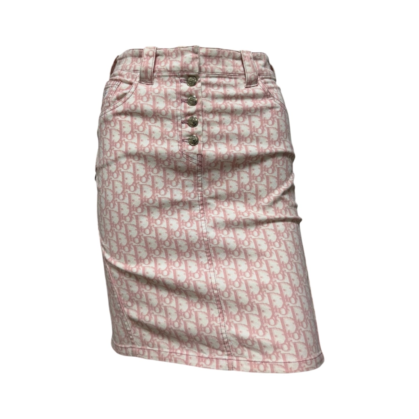 CHRISTIAN DIOR Spring 2004 Trotter No.1 Rhinestone Midi Skirt