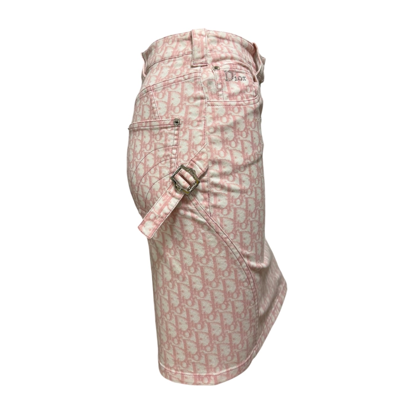 CHRISTIAN DIOR Spring 2004 Trotter No.1 Rhinestone Midi Skirt