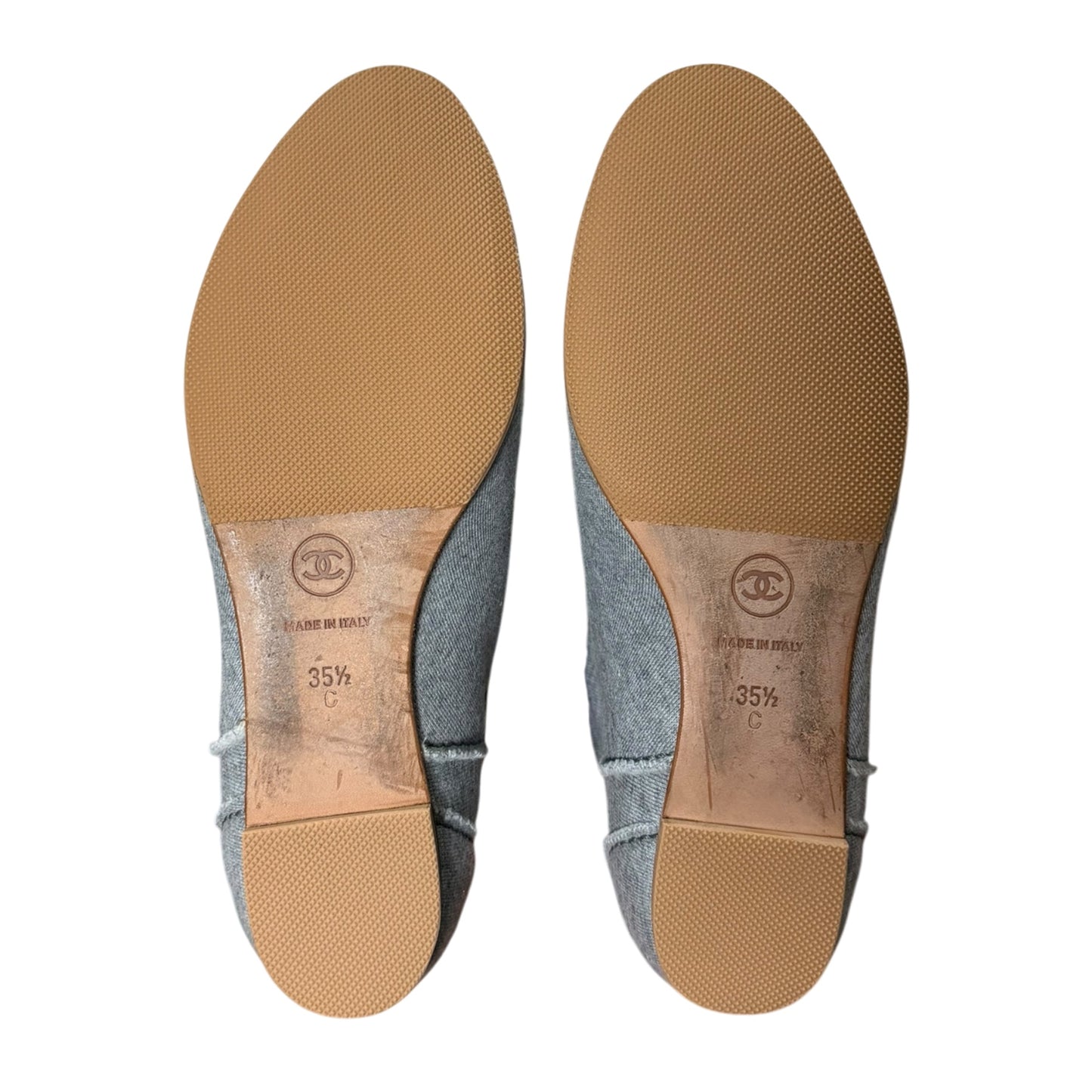 CHANEL Resort 2008 Fabric Patchwork CC Logo Boots