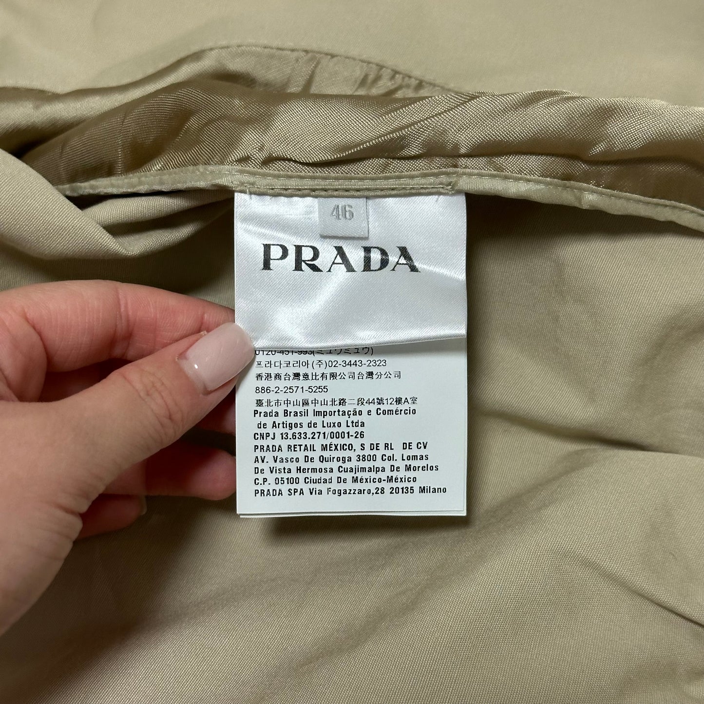 PRADA Spring Summer 2018 Blouson Jacket