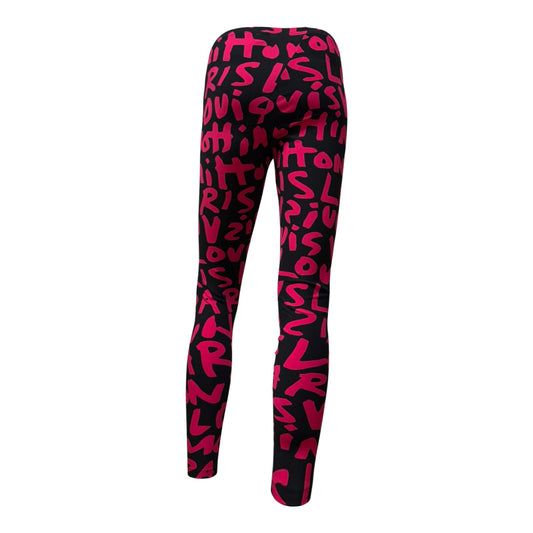 LOUIS VUITTON × STEPHEN SPROUSE Spring Summer 2009 Graffiti Print Leggings