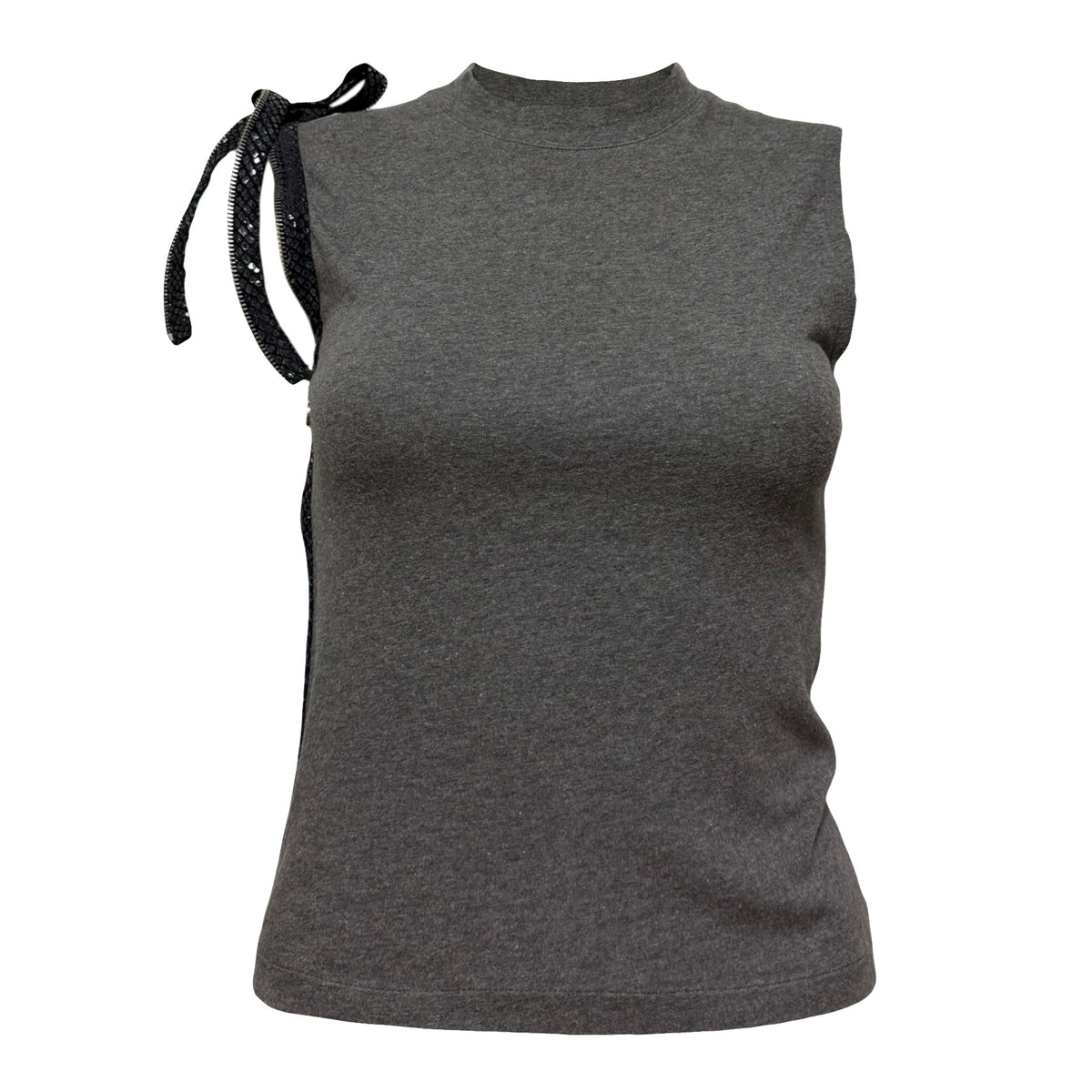 CHRISTIAN DIOR Spring Summer 2001 Zipper Tank Top