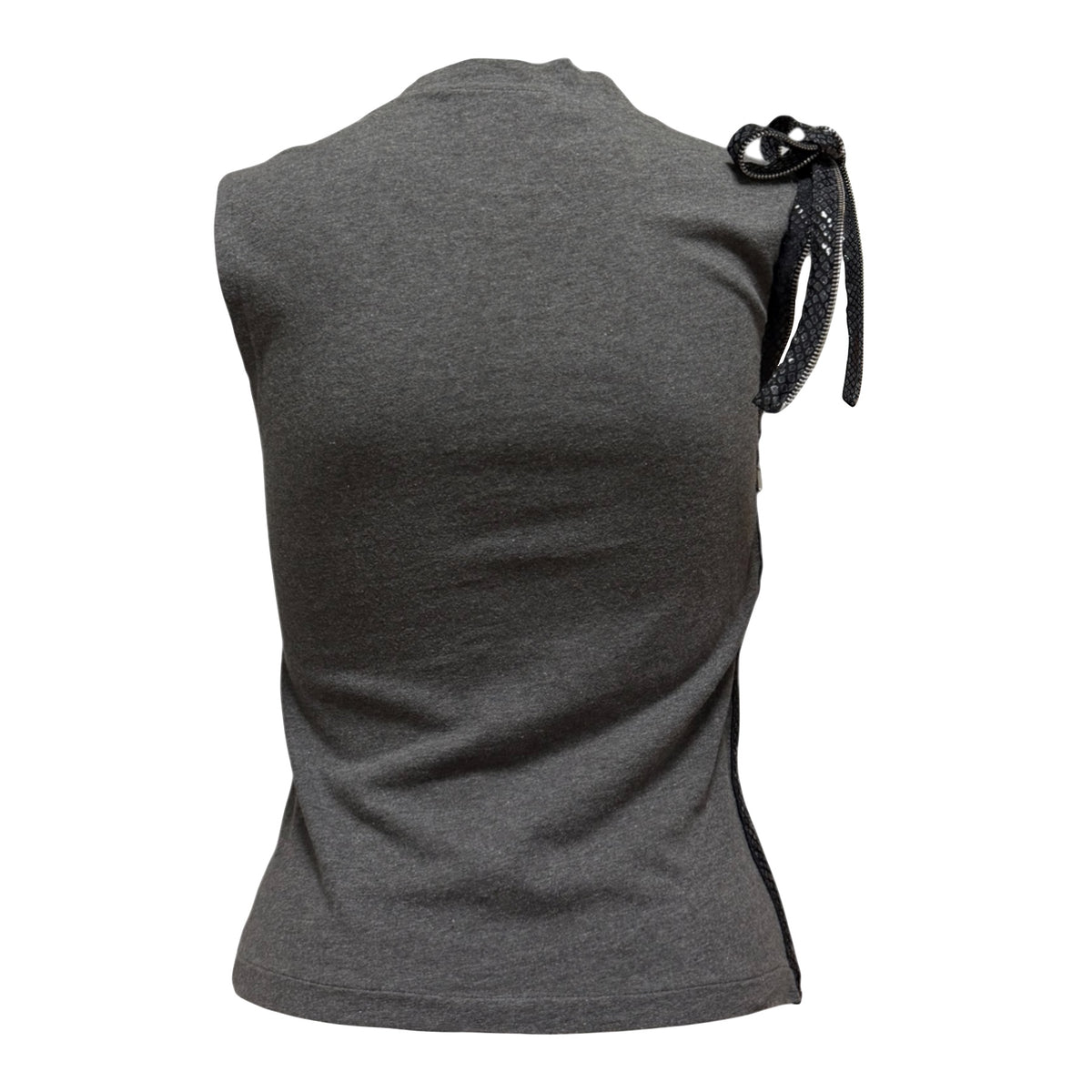 CHRISTIAN DIOR Spring Summer 2001 Zipper Tank Top