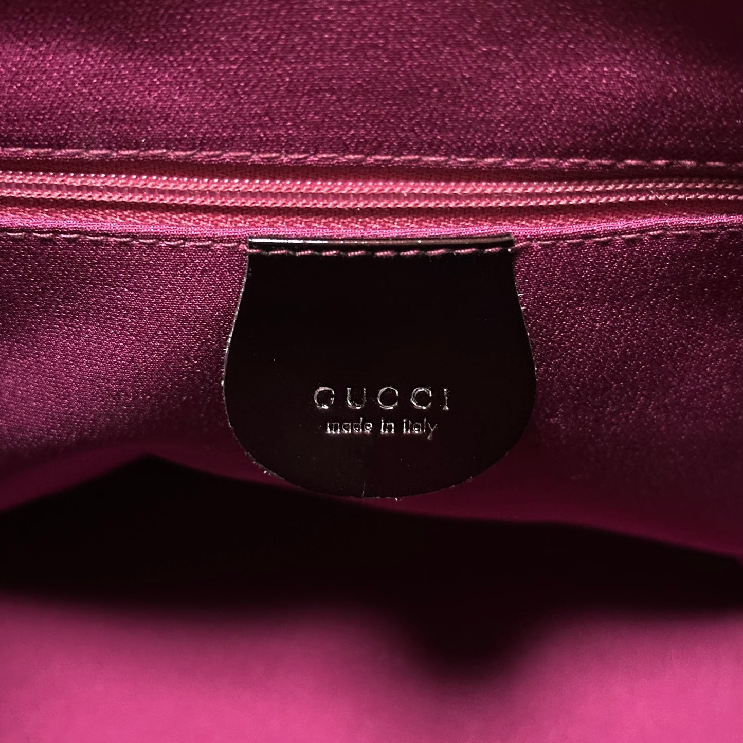 GUCCI Fall Winter 1997 Velvet GG Monogram Shoulder Bag