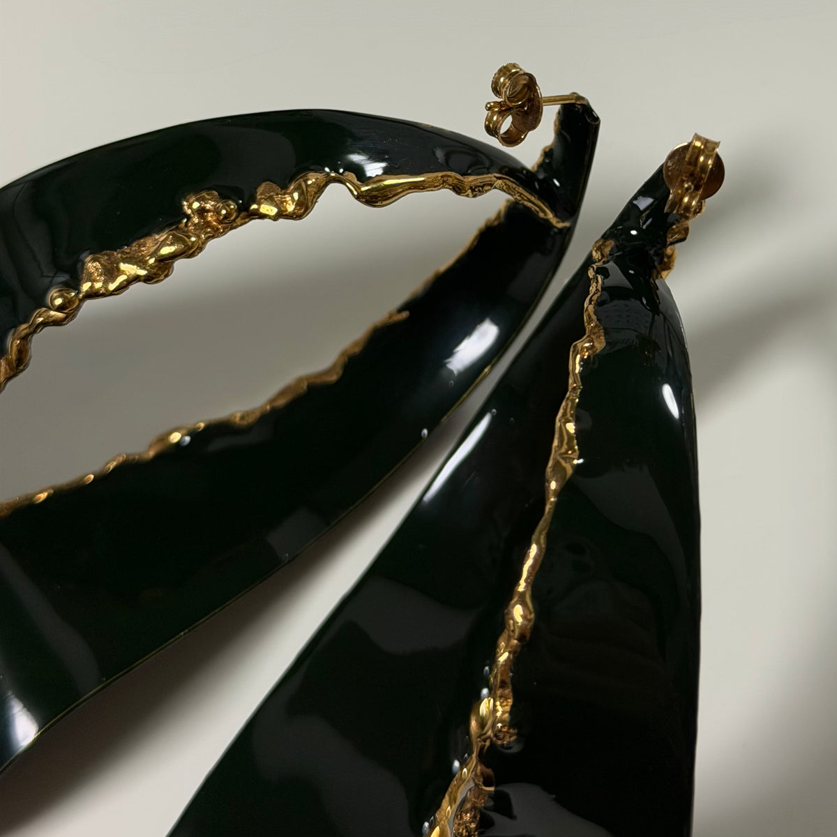 CELINE Pre-Fall 2015 Devoured Splitted Earrings