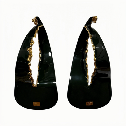 CELINE Pre-Fall 2015 Devoured Splitted Earrings