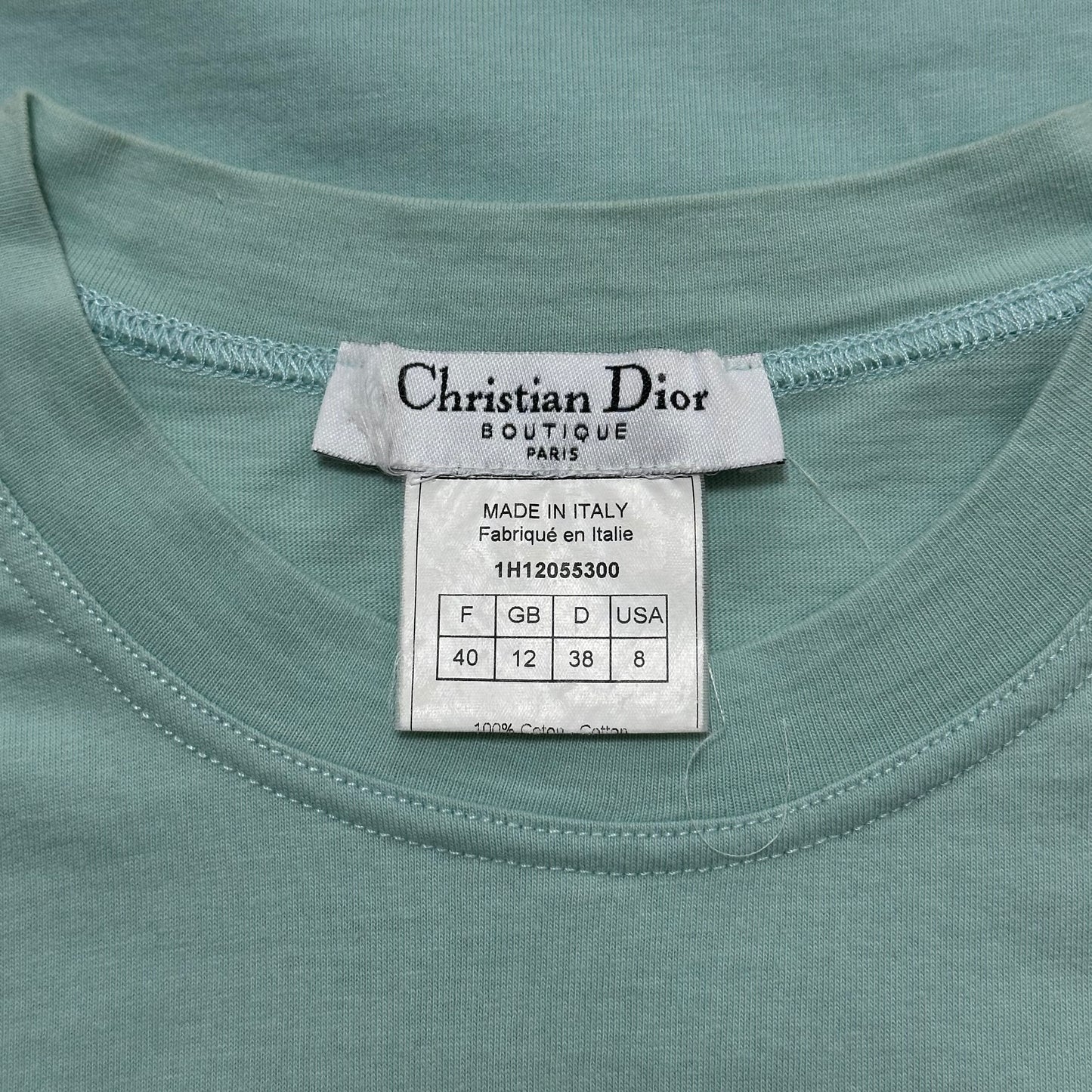 CHRISTIAN DIOR Fall Winter 2001 "J'ADORE DIOR" Tank Top