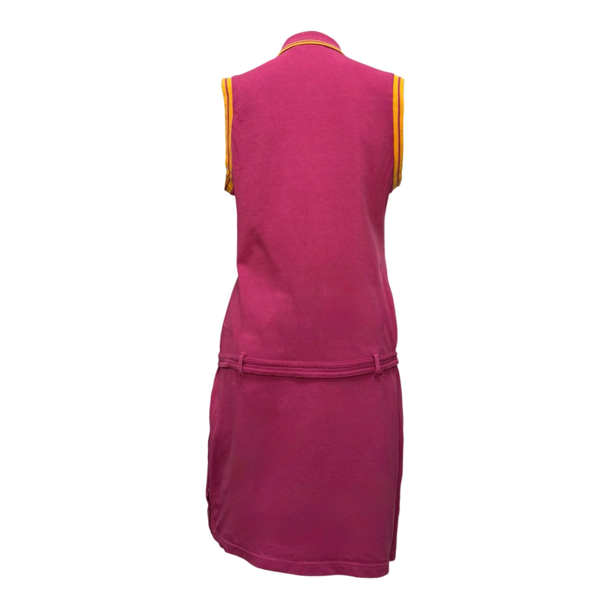 CHRISTIAN DIOR Resort 2004 Floral Logo Sleeveless Golf Polo Dress
