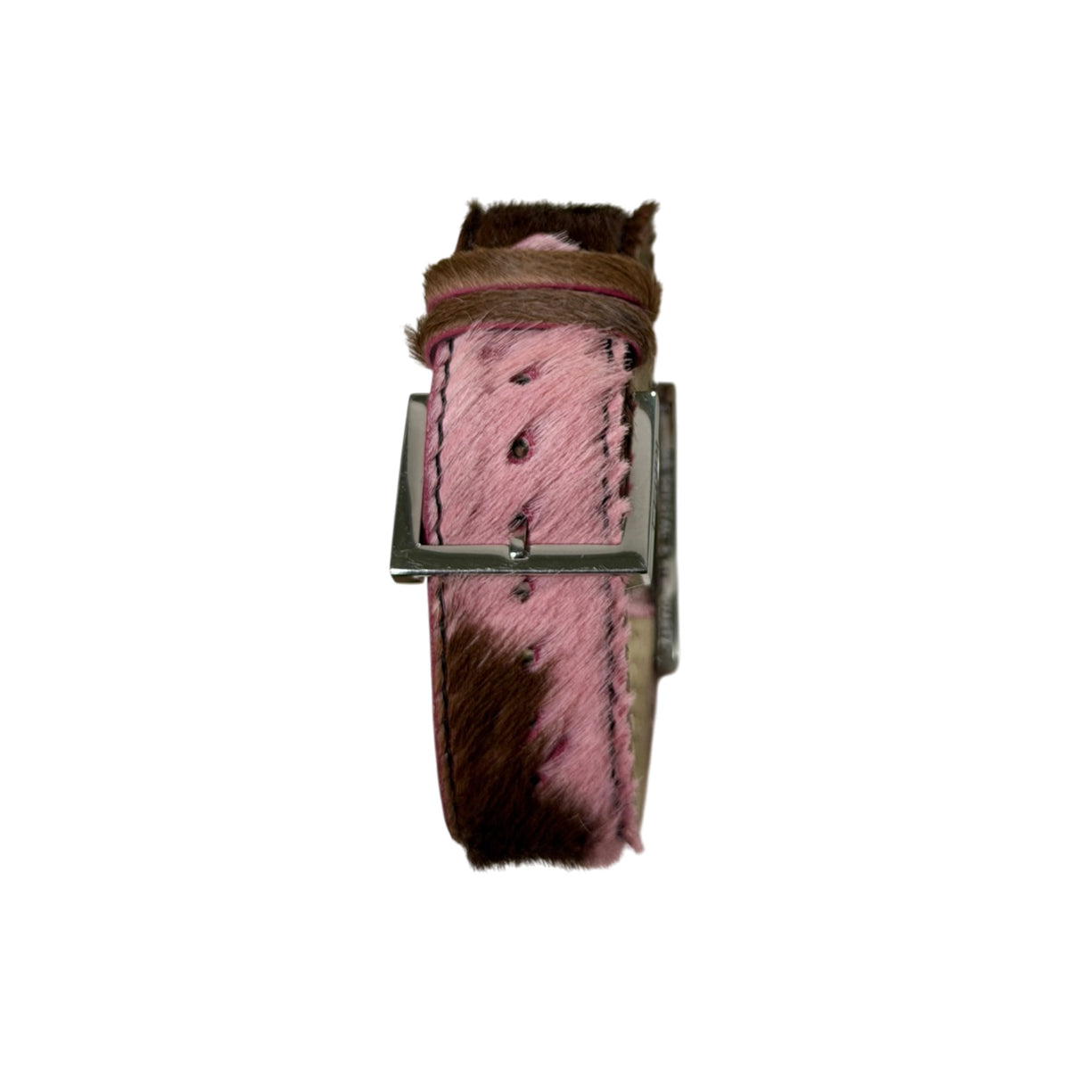 FENDI Vintage Haircalf Strap Watch