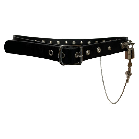 DOLCE&GABBANA Fall Winter 2007 Chain Eyelet Leather Belt