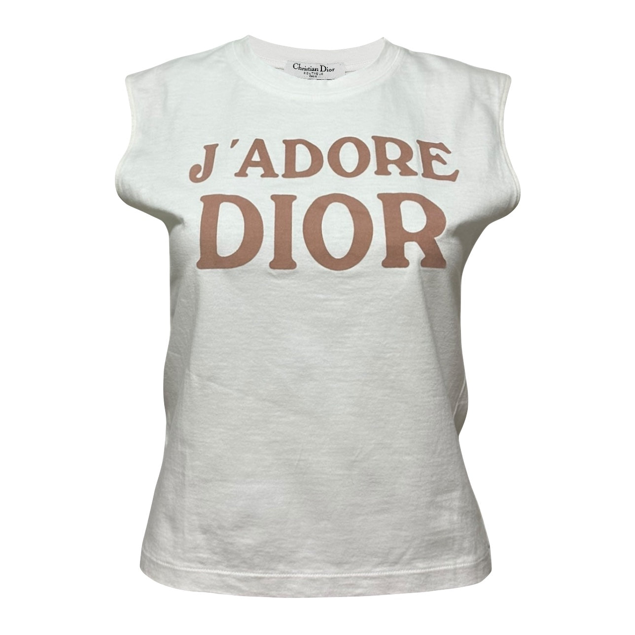 CHRISTIAN DIOR Spring Summer 2002 "J'ADORE DIOR" Tank Top