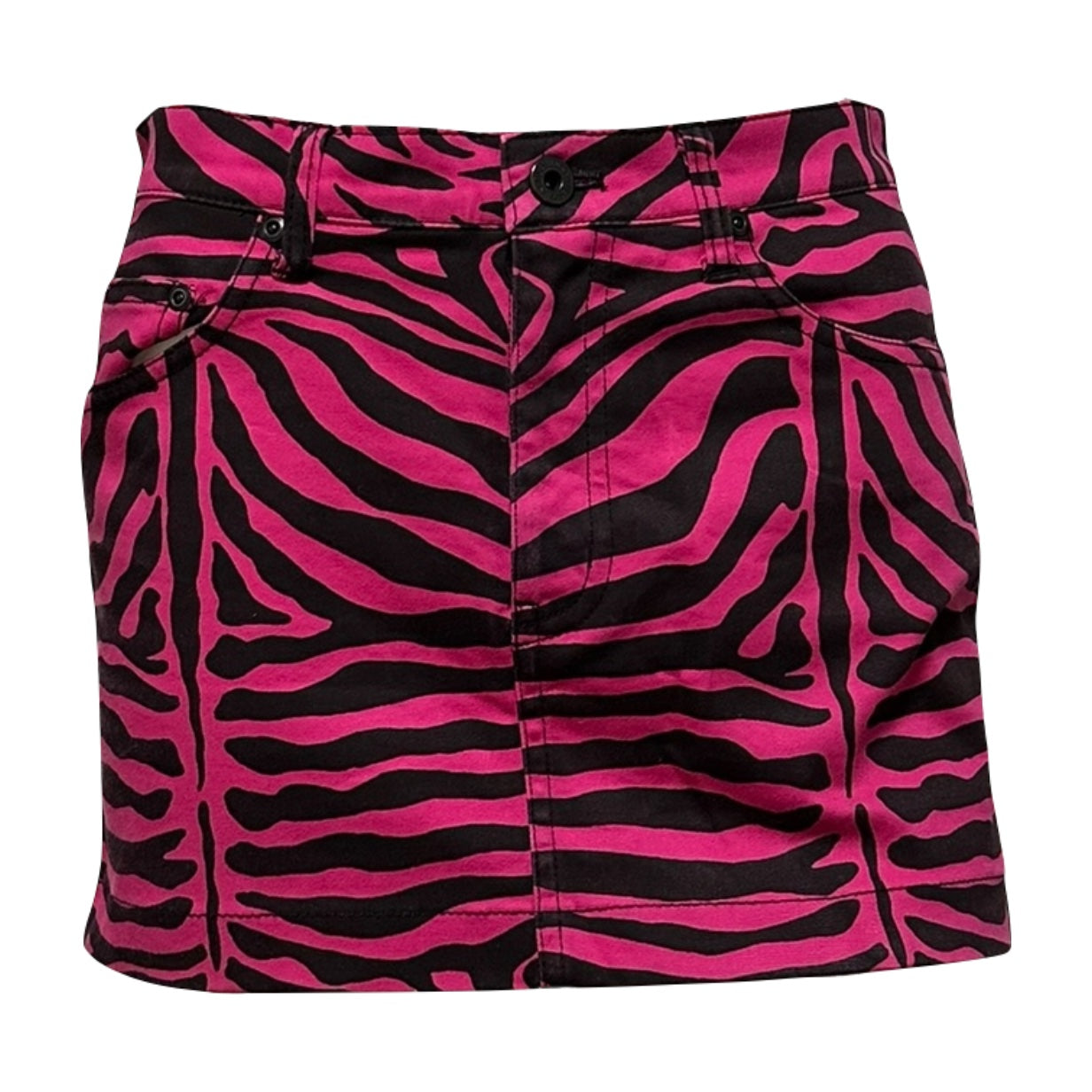 HYSTERICS Zebra Print Mini Skirt