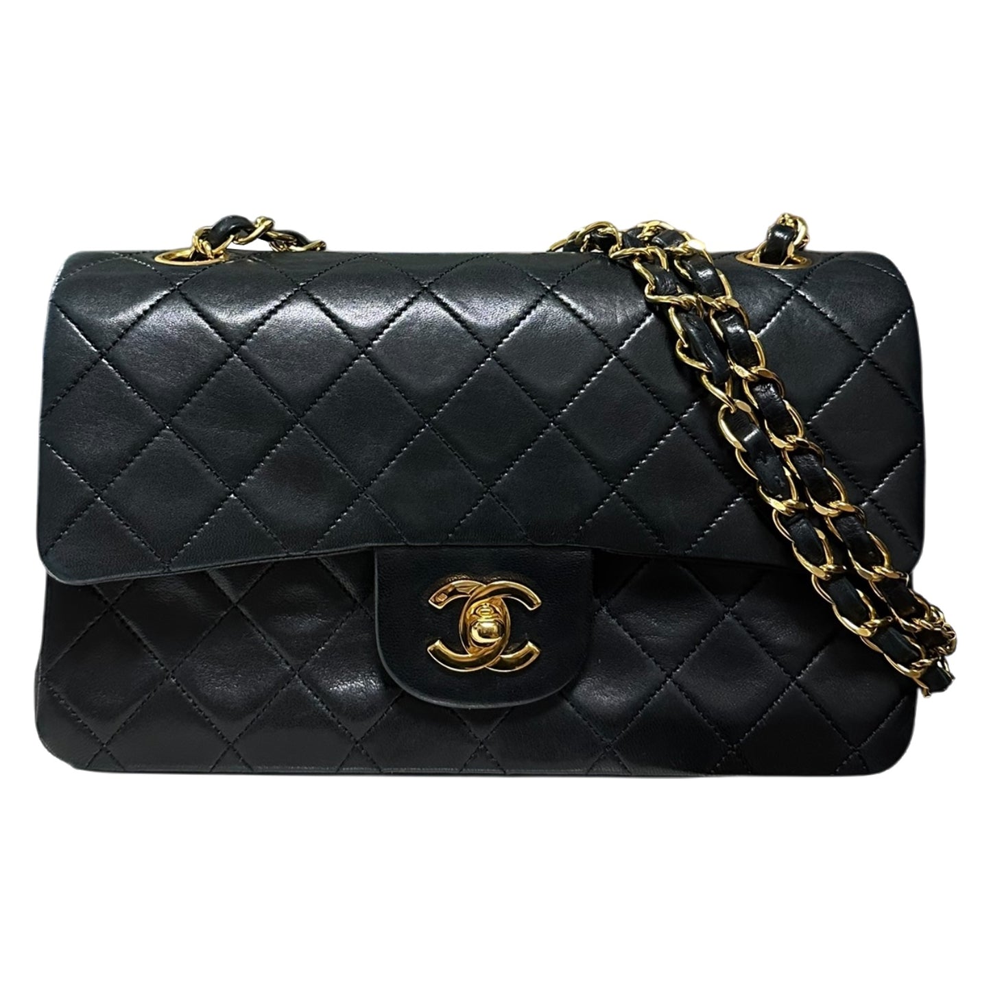 CHANEL 1989 Vintage Classic Double Flap Bag