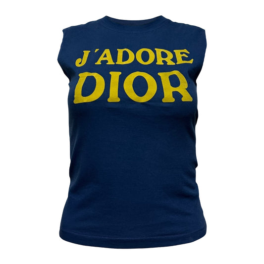CHRISTIAN DIOR Fall Winter 2002 "J'ADORE DIOR" Tank Top