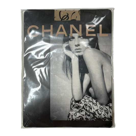 CHANEL Fall Winter 2000 Monogram CC Logo Tights