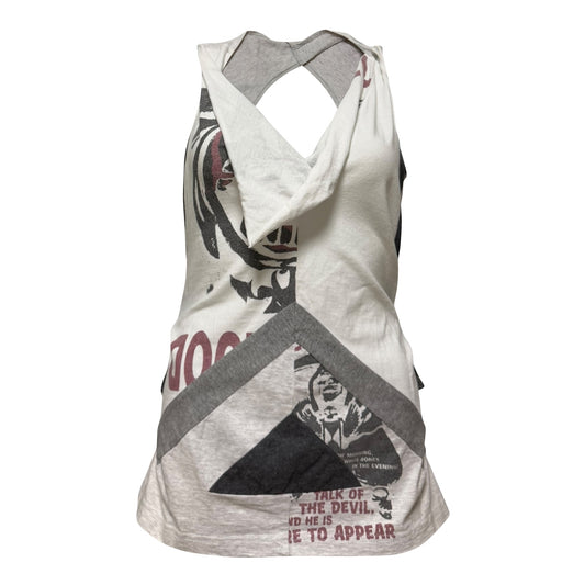JUNYA WATANABE Spring Summer 2006 Cutout Back Reconstructed Tank Top