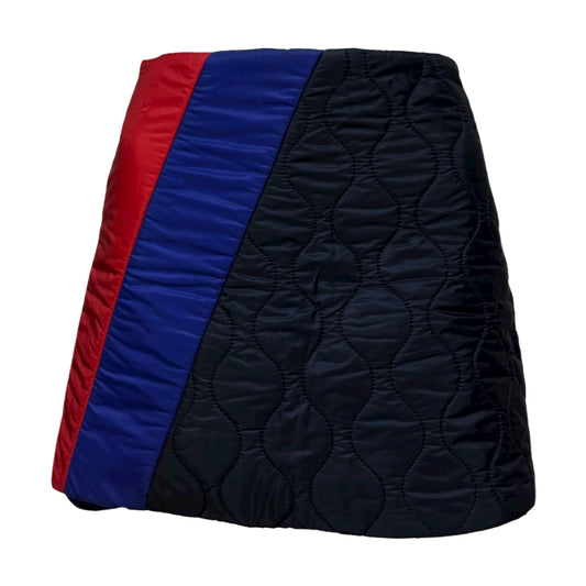 MIU MIU Fall Winter 2014 Quilted Nylon Mini Skirt