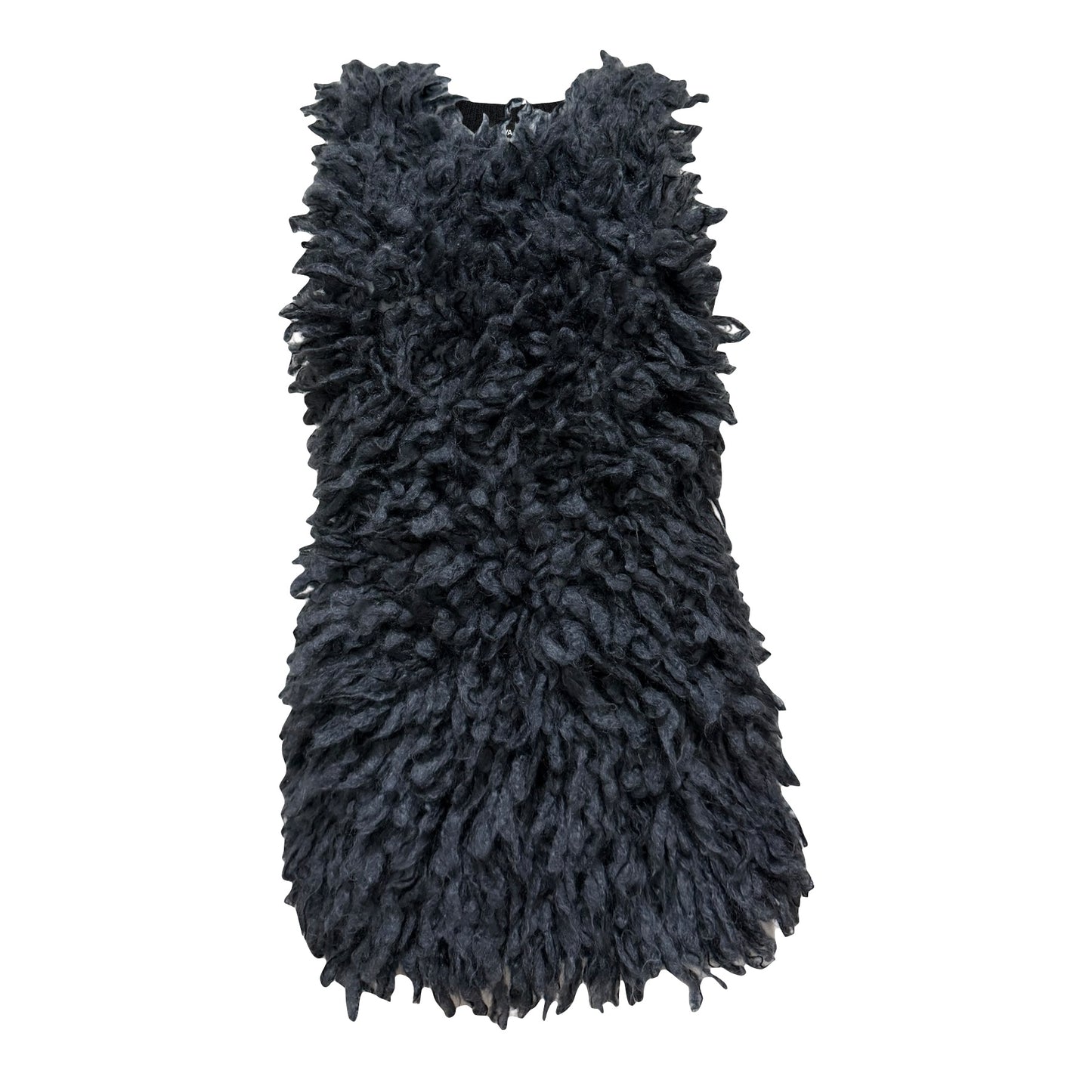 JUNYA WATANABE Fall Winter 2011 Shaggy Knit Sleeveless Top