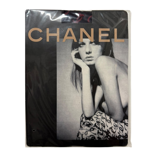 CHANEL Fall Winter 2000 Monogram CC Logo Tights