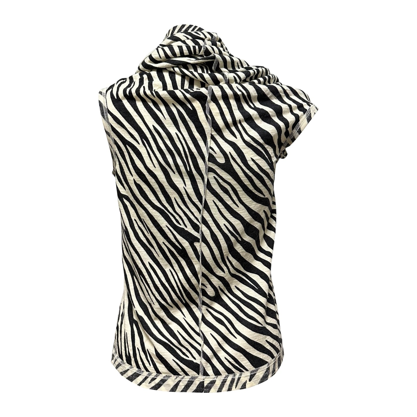 JUNYA WATANABE Spring Summer 2009 Zebra Print Transformation Top