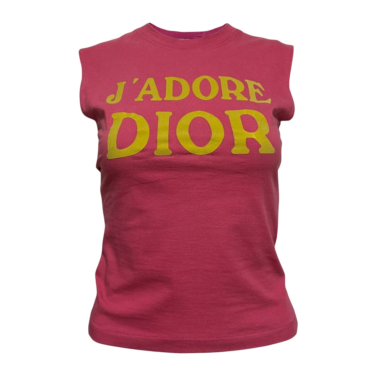 CHRISTIAN DIOR Fall Winter 2002 "J'ADORE DIOR" Tank Top