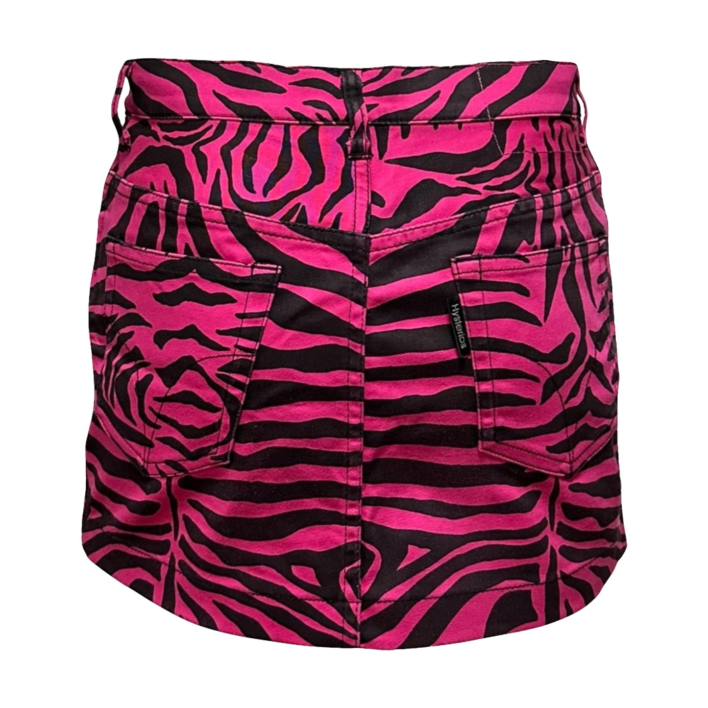 HYSTERICS Zebra Print Mini Skirt