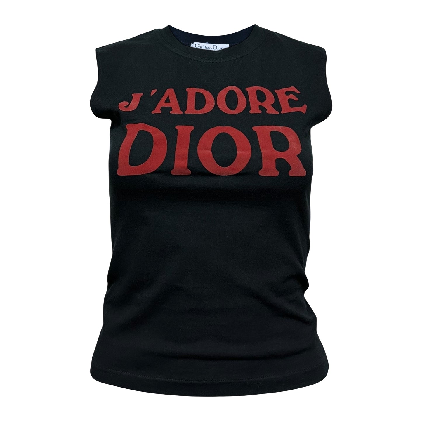 CHRISTIAN DIOR Fall Winter 2002 "J'ADORE DIOR" Tank Top