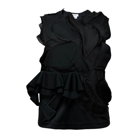 COMME DES GARCONS Spring Summer 2010 Patchwork Sleeveless Top