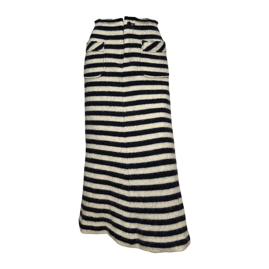 JUNYA WATANABE Fall Winter 2003 Striped Midi Skirt