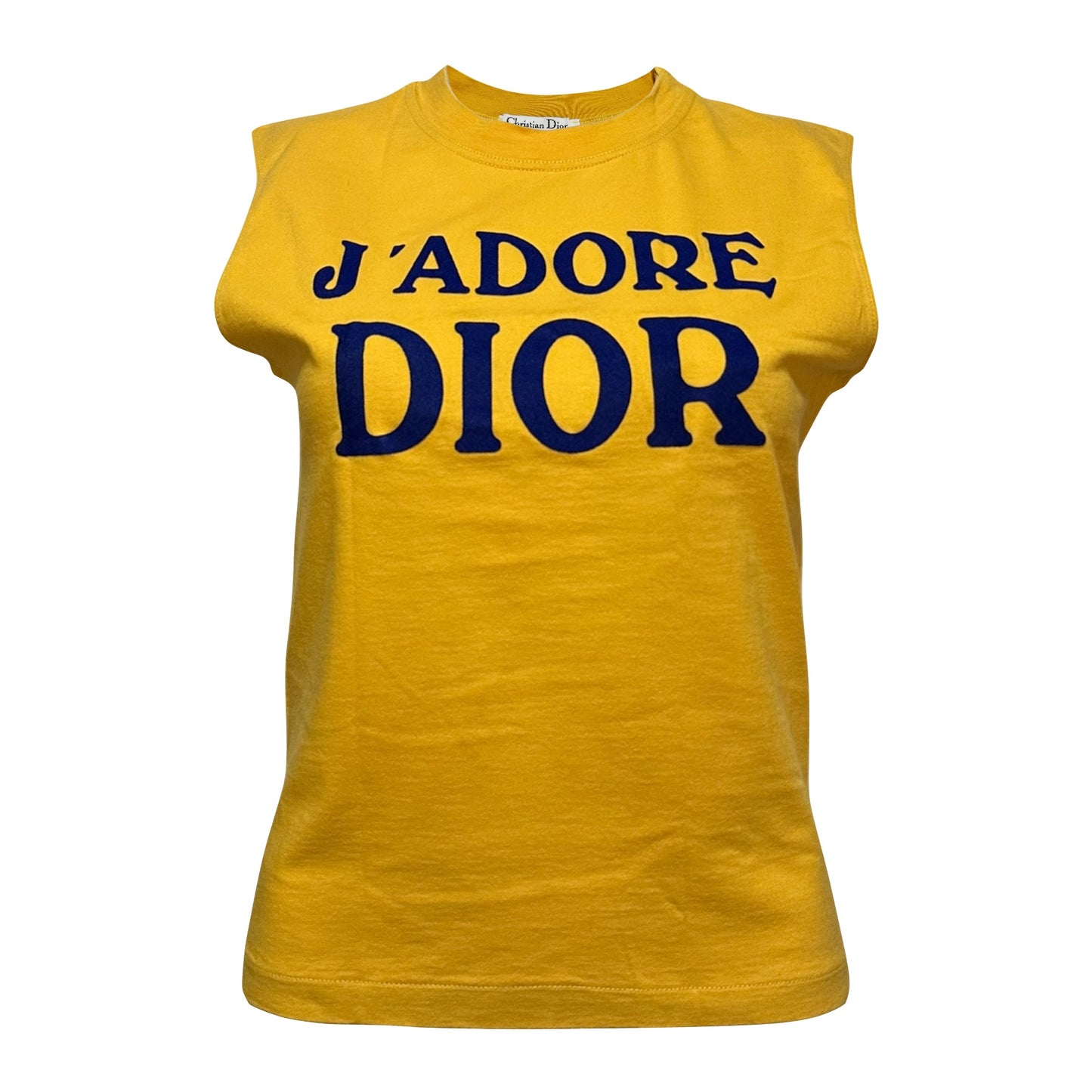 CHRISTIAN DIOR Fall Winter 2001 "J'ADORE DIOR" Tank Top