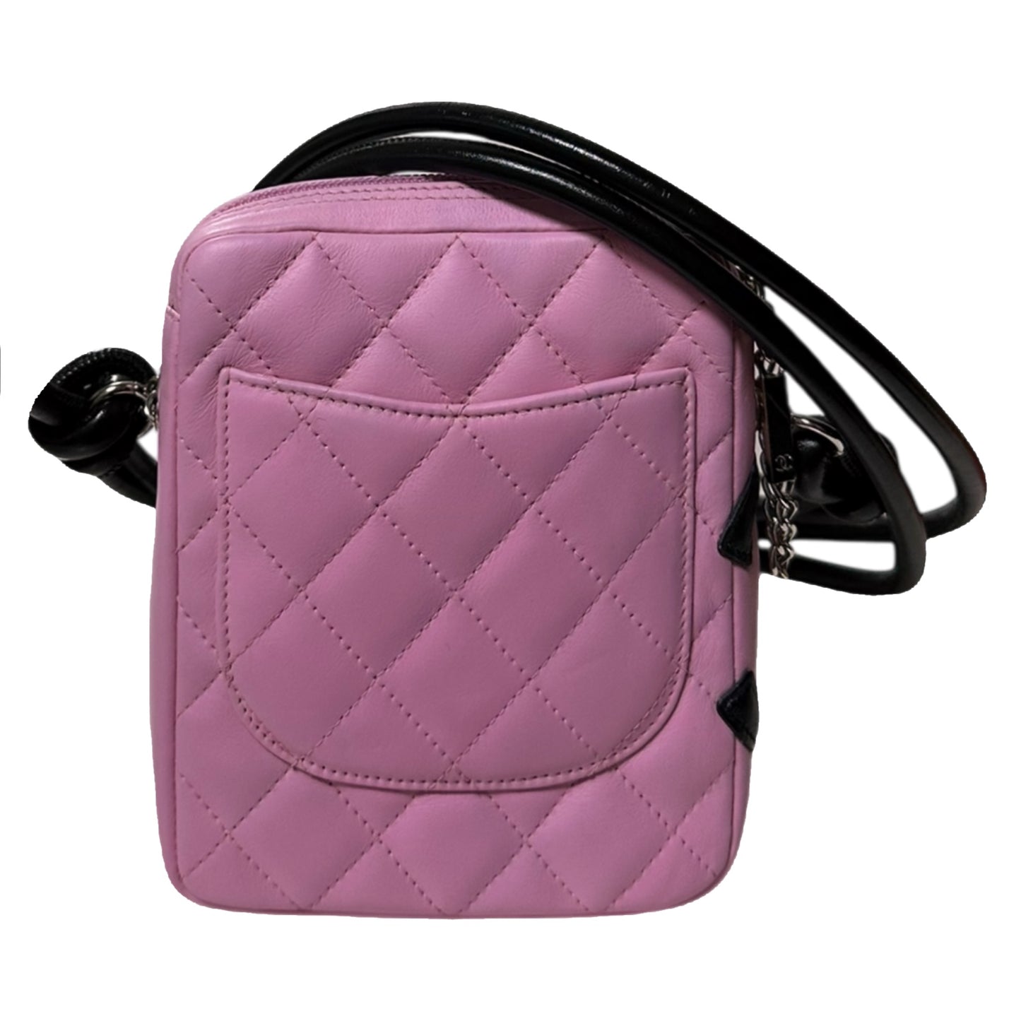 CHANEL 2003 Cambon Line Quilted Pochette Shoulder Bag