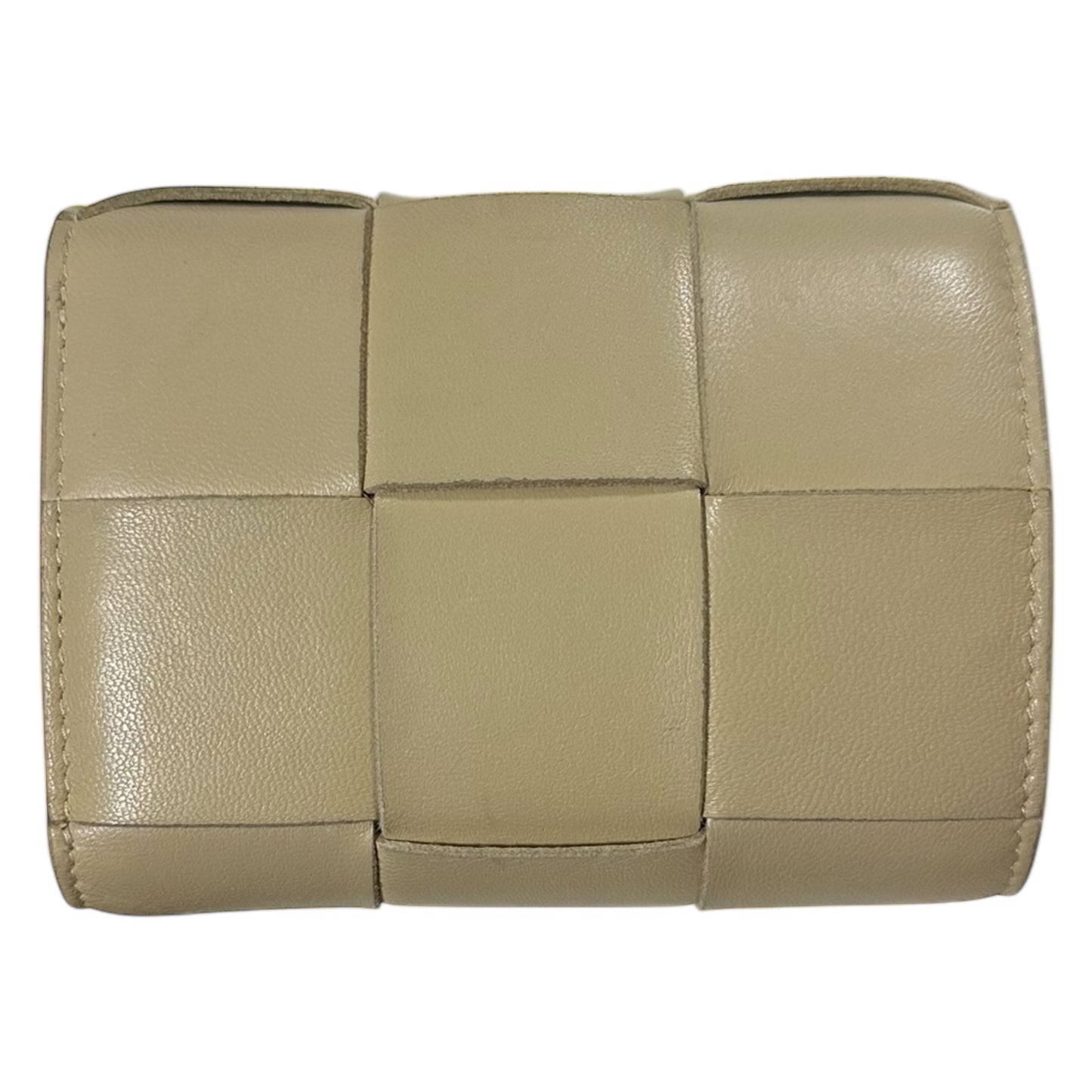 BOTTEGA VENETA Leather Zip Trifold Wallet